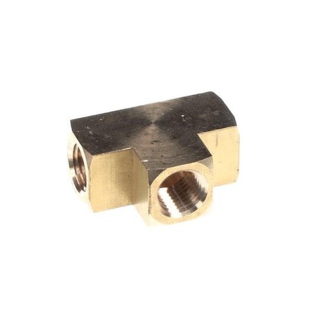 Synesso FITTING, BRASS PIPE TEE, 3700X4, 1/4" NPT FEMALE 1.5570